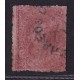 ARGENTINA 1865 GJ 25Ba RIVADAVIA 4ta TIRADA CON FILIGRANA RAYA ESTAMPILLA VARIEDAD ROSA LILA MULATO, DICE KNEITSCHEL EN SU CATALOGO DE 1974 SON SUMAMENTE RAROS U$ 100